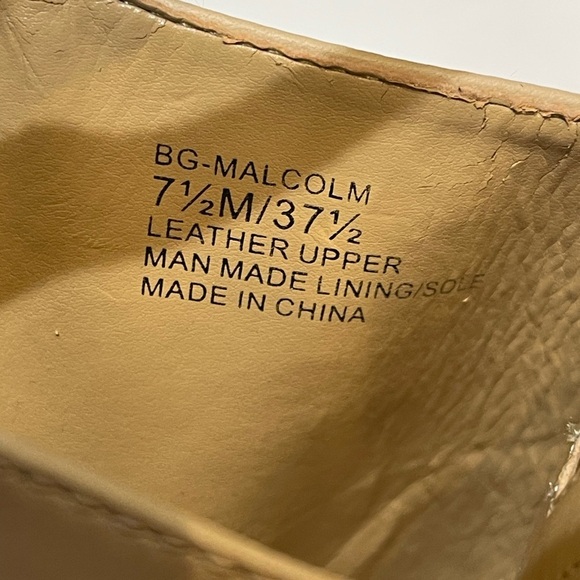 BCBGeneration MALCOLM TAN-SNAKESKIN ANKLE STRAP OPEN TOE HEELS SZ 7.5 MED - Picture 16 of 16